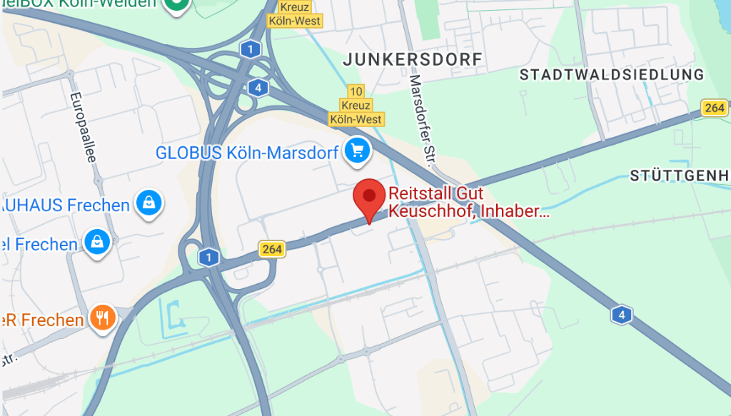 Standortkarte Gut Keuschhof